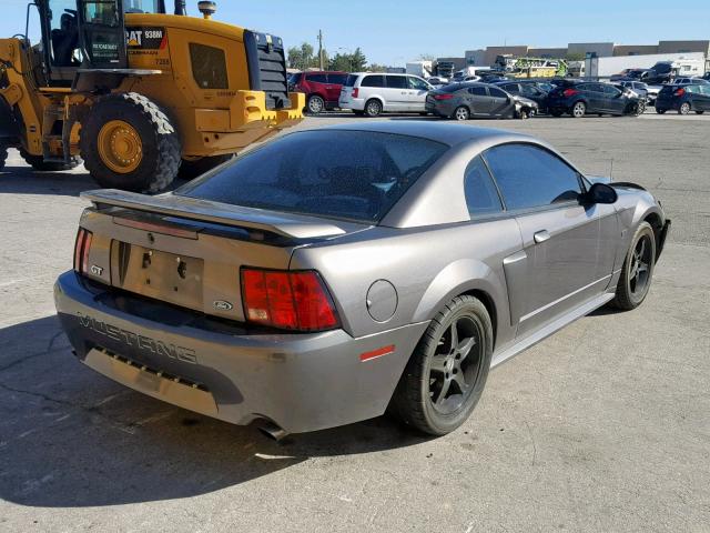 1FAFP42X33F452300 - 2003 FORD MUSTANG GT GRAY photo 4