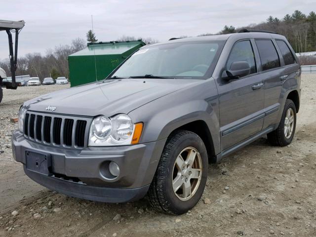 1J8GR48KX7C564693 - 2007 JEEP GRAND CHER GRAY photo 2