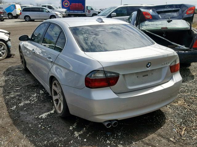 WBAVB33556PS12558 - 2006 BMW 330 I SILVER photo 3