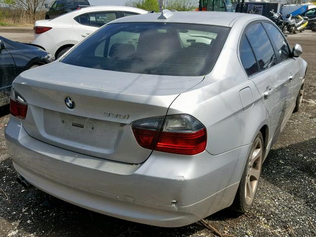 WBAVB33556PS12558 - 2006 BMW 330 I SILVER photo 4