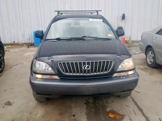 JT6HF10UXY0119252 - 2000 LEXUS RX 300 BLACK photo 9