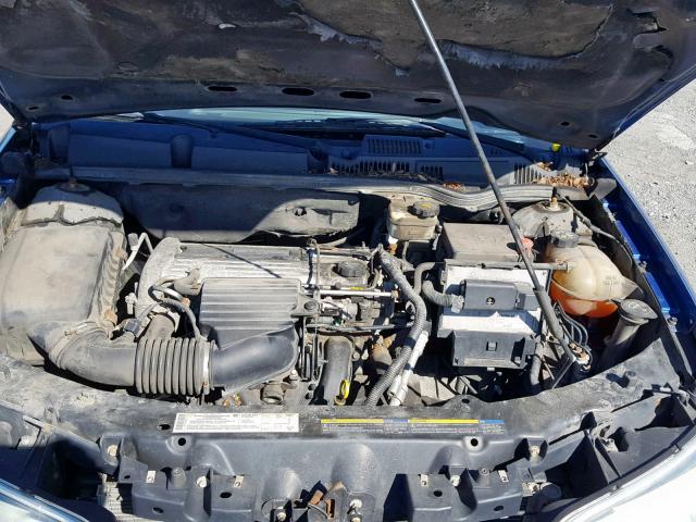 1G8AM12F24Z161042 - 2004 SATURN ION LEVEL BLUE photo 7