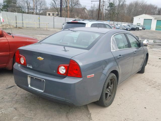 1G1ZG57BX94149666 - 2009 CHEVROLET MALIBU LS GRAY photo 4