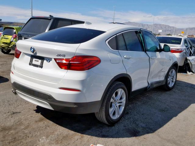 5UXXW3C59G0R23155 - 2016 BMW X4 XDRIVE2 WHITE photo 4