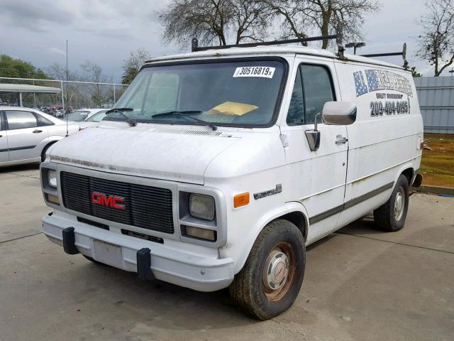 1GTEG25H1SF516119 - 1995 GMC VANDURA G2 WHITE photo 2