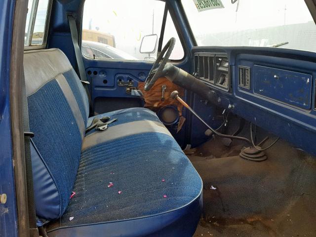 F255KBA8882 - 1978 FORD F-150 BLUE photo 5