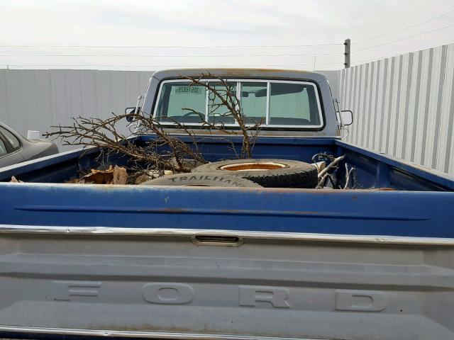 F255KBA8882 - 1978 FORD F-150 BLUE photo 6