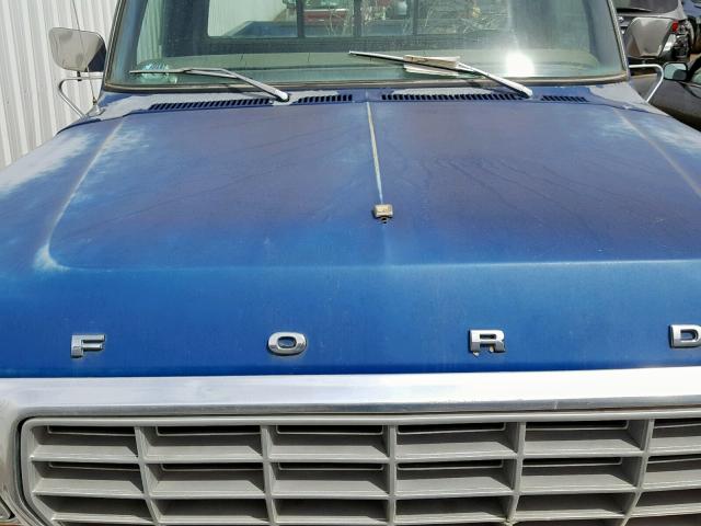 F255KBA8882 - 1978 FORD F-150 BLUE photo 7