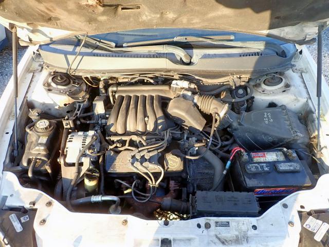 1FAFP55U81G262930 - 2001 FORD TAURUS SES WHITE photo 7