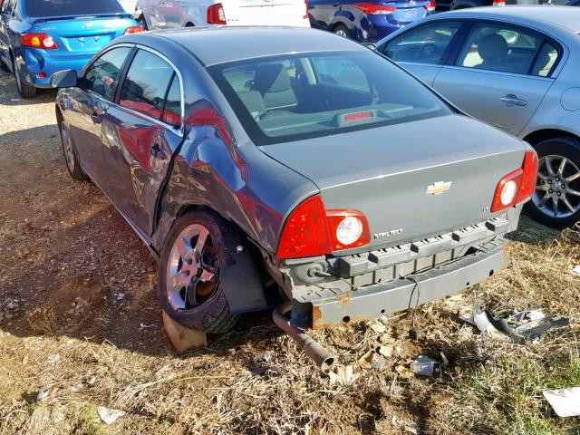 1G1ZH57B594266519 - 2009 CHEVROLET MALIBU 1LT 银色 照片 3