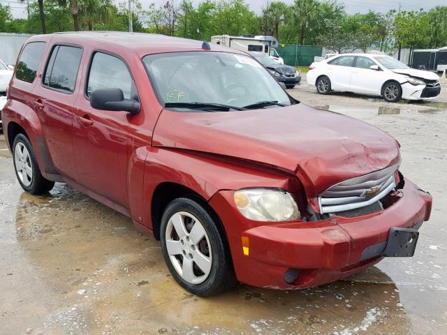 3GNCA13B99S576194 - 2009 CHEVROLET HHR LS Rojo foto 1