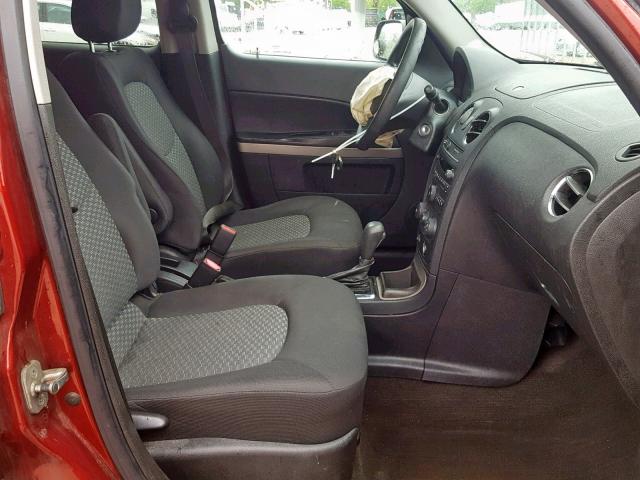 3GNCA13B99S576194 - 2009 CHEVROLET HHR LS Rojo foto 5