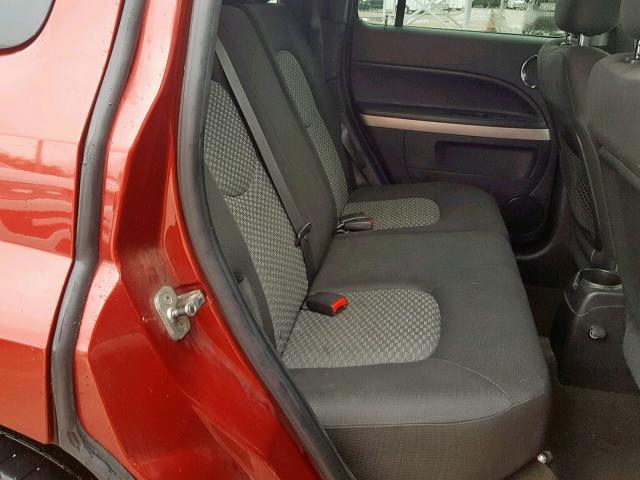 3GNCA13B99S576194 - 2009 CHEVROLET HHR LS Rojo foto 6