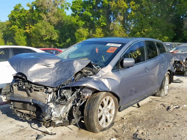 JM3ER293680174338 - 2008 MAZDA CX-7 GRAY photo 2