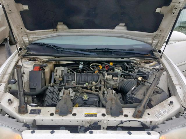 2G4WB55K321100883 - 2002 BUICK REGAL LS WHITE photo 7