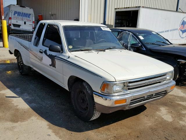 JT4VN93D0K0001775 - 1989 TOYOTA PICKUP 1/2 WHITE photo 1