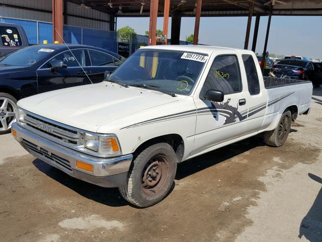 JT4VN93D0K0001775 - 1989 TOYOTA PICKUP 1/2 WHITE photo 2