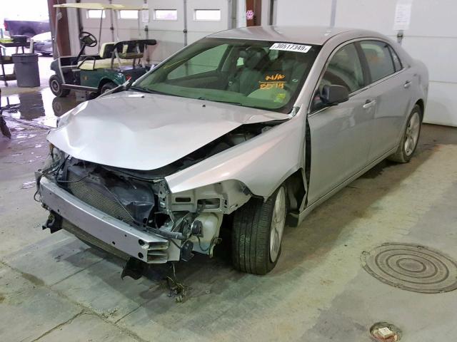 1G1ZA5EU5BF355574 - 2011 CHEVROLET MALIBU LS SILVER photo 2