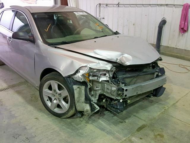 1G1ZA5EU5BF355574 - 2011 CHEVROLET MALIBU LS SILVER photo 9