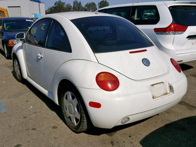 3VWCC21C0XM431953 - 1999 VOLKSWAGEN NEW BEETLE Ақ фото 3
