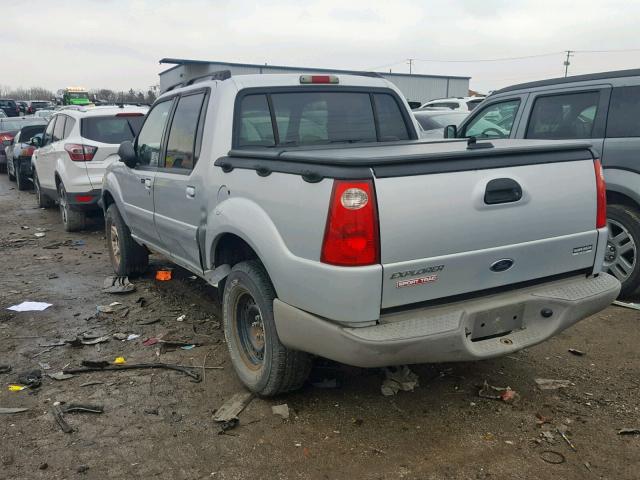 1FMZU67E41UC47723 - 2001 FORD EXPLORER S SILVER photo 3