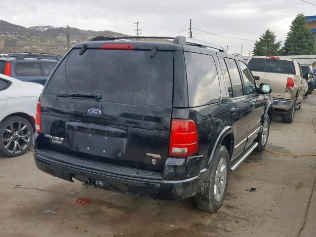 1FMZU75W55UB66169 - 2005 FORD EXPLORER L BLACK photo 4