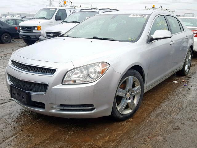 1G1ZD5EU7BF385487 - 2011 CHEVROLET MALIBU 2LT SILVER photo 2