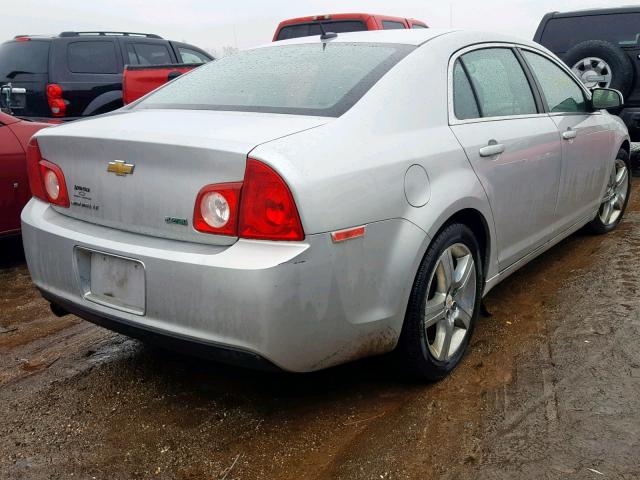 1G1ZD5EU7BF385487 - 2011 CHEVROLET MALIBU 2LT SILVER photo 4