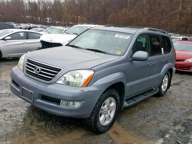 JTJBT20X240057070 - 2004 LEXUS GX 470 GRAY photo 2