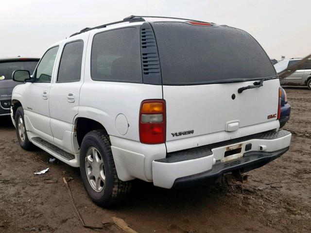 1GKEK63U93J203750 - 2003 GMC YUKON DENA WHITE photo 3