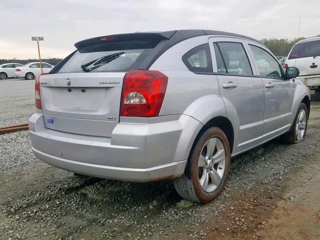 1B3CB4HA8AD650444 - 2010 DODGE CALIBER SX SILVER photo 4