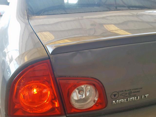 1G1ZC5E07CF214191 - 2012 CHEVROLET MALIBU 1LT თაფლისფერი ფოტო 9