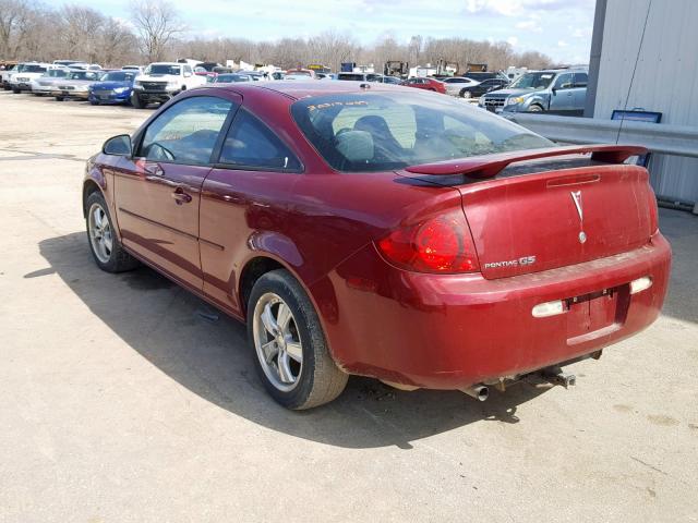 1G2AL15FX77119940 - 2007 PONTIAC G5 RED photo 3