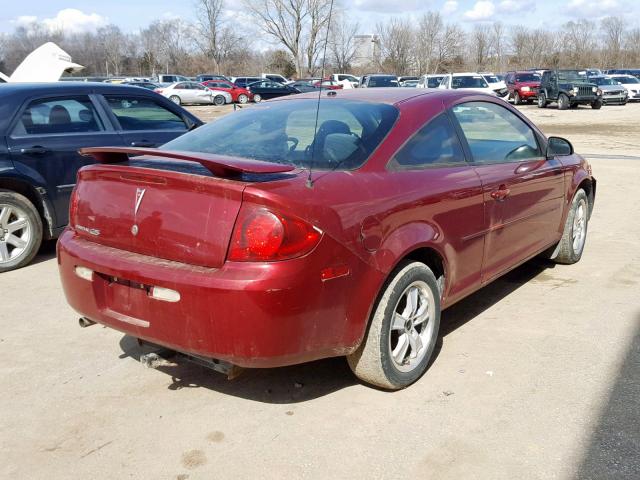 1G2AL15FX77119940 - 2007 PONTIAC G5 RED photo 4