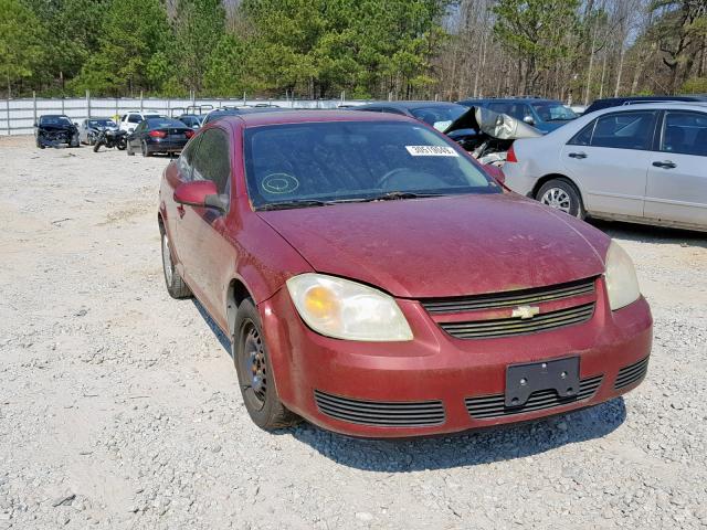 1G1AL15F877112229 - 2007 CHEVROLET COBALT LT RED photo 1