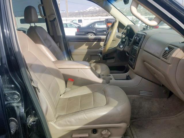 1FMDU85W03UB21508 - 2003 FORD EXPLORER L BLACK photo 5