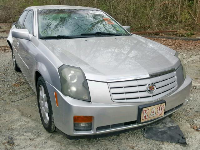 1G6DP577160209398 - 2006 CADILLAC CTS HI FEA SILVER photo 1