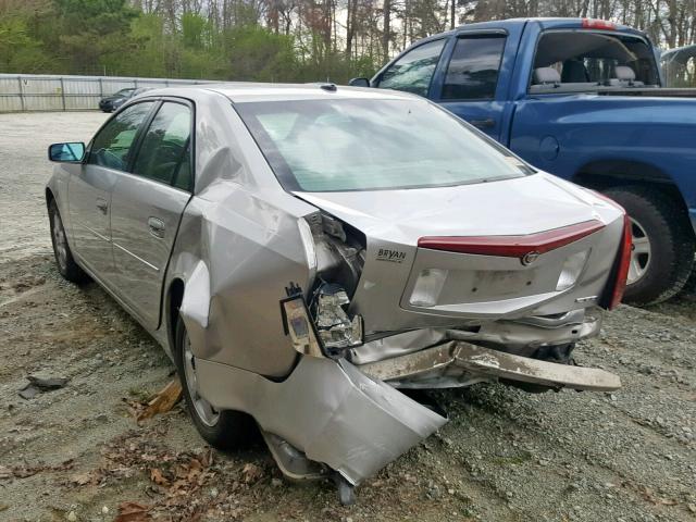 1G6DP577160209398 - 2006 CADILLAC CTS HI FEA SILVER photo 3