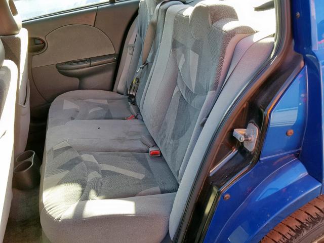 1G8AL52F73Z192196 - 2003 SATURN ION LEVEL BLUE photo 6