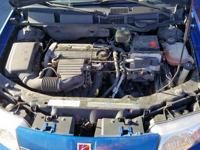 1G8AL52F73Z192196 - 2003 SATURN ION LEVEL BLUE photo 7