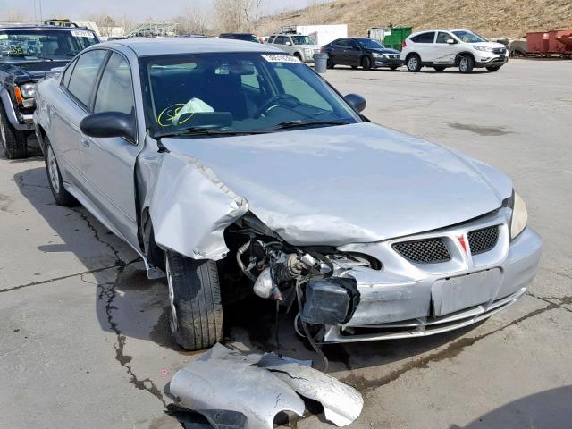 1G2NF52E94M687461 - 2004 PONTIAC GRAND AM S SILVER photo 1