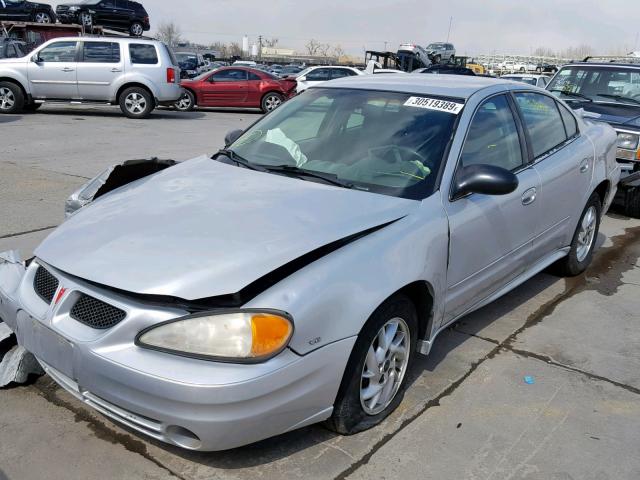 1G2NF52E94M687461 - 2004 PONTIAC GRAND AM S SILVER photo 2