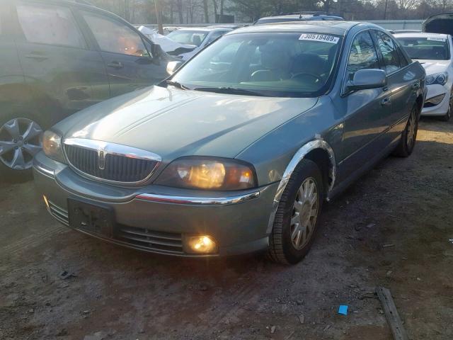 1LNHM86S84Y628812 - 2004 LINCOLN LS BLUE photo 2