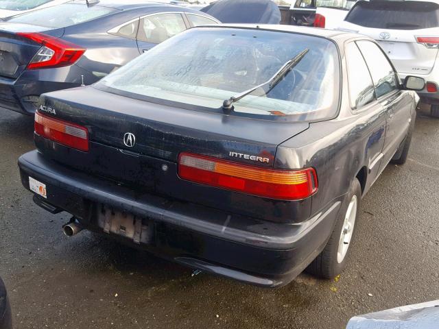 JH4DA9355PS013799 - 1993 ACURA INTEGRA LS BLACK photo 4