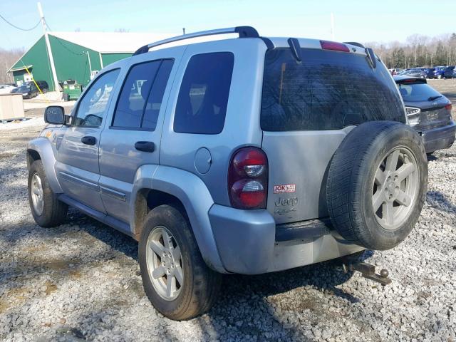 1J4GL58K86W280193 - 2006 JEEP LIBERTY LI SILVER photo 3