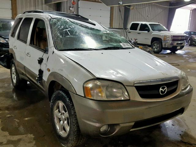 4F2CZ96154KM02212 - 2004 MAZDA TRIBUTE ES 白色 照片 1