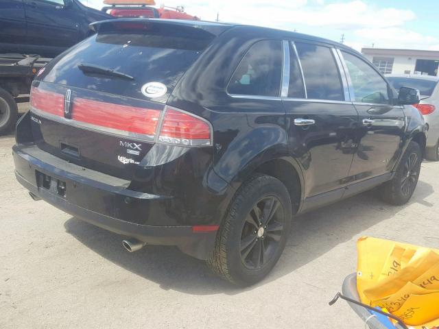 2LMDJ8JC1ABJ00520 - 2010 LINCOLN MKX BLACK photo 4