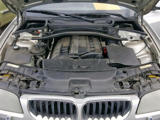 WBXPA93424WA66945 - 2004 BMW X3 3.0I SILVER photo 7