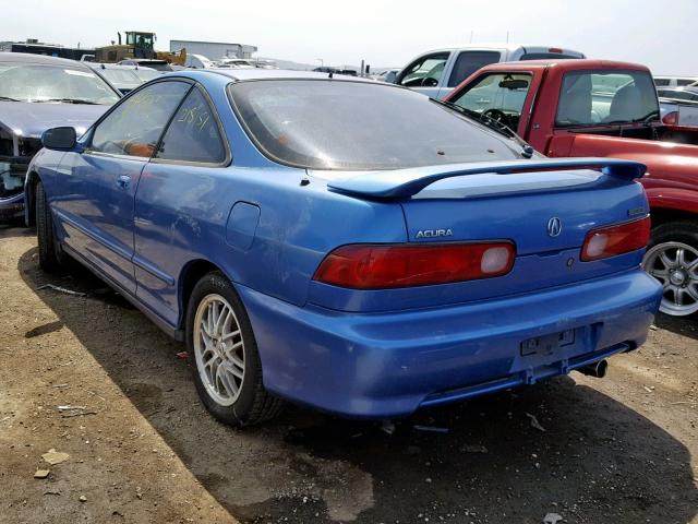 JH4DC4357YS013348 - 2000 ACURA INTEGRA LS BLUE photo 3