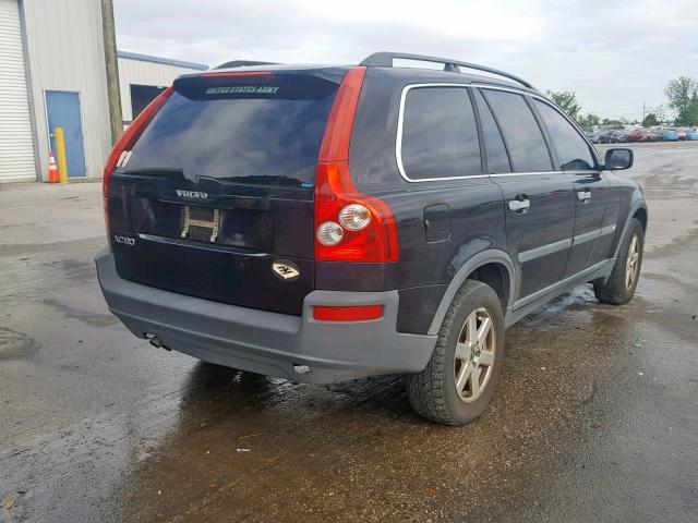 YV4CN592361291030 - 2006 VOLVO XC90 BLACK photo 4